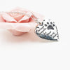 No Longer By My Side - Heart Pendant with Chain
