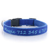 Deluxe Bamboo & Soft Padded Fleece - Personalized Dog Collar