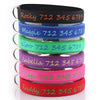 Deluxe Bamboo & Soft Padded Fleece - Personalized Dog Collar