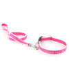 Personalized Embroidered Collar - Made from Organic Bamboo Webbing