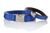 Personalized Pet Collar - Metal Buckle, Nylon and Colored Ribbon