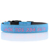 Designer Range - Personalized Dog Collar NEW - Padded & Classy