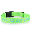 Personalized Pet Collar - Embroidered - Nylon - Plastic Buckle