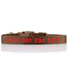 Personalized Dog Collar - Embroidered - Nylon - Classic Styling