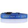 (NEW DESIGN) Super Premium - Nylon & Padded Neoprene with Safety Reflection Strips Dog Collars