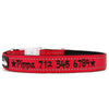 REFLECTIVE & PADDED - PERSONALISED DOG COLLAR NEW