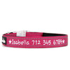 REFLECTIVE & PADDED - PERSONALISED DOG COLLAR NEW
