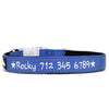 REFLECTIVE & PADDED - PERSONALISED DOG COLLAR NEW