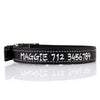 Deluxe Buckle Style Personalised Dog Collar - Soft Padded Nylon & Neoprene