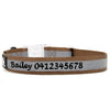 High Reflective Nylon Dog Collar - Personalized