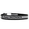 High Reflective Nylon Dog Collar - Personalized