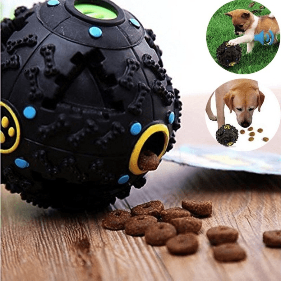 Fun Dog Toy Ball Treat Holder
