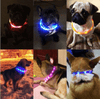 Rechargeable Waterproof LED Flashing Light Band - Night Safety for Dogs